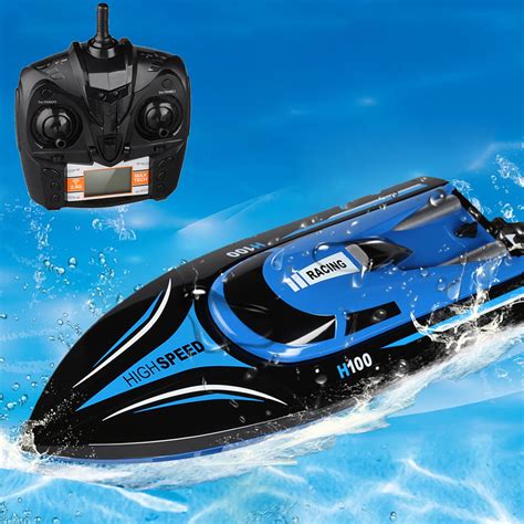 Remote Control Rechargeable Boat Boy Water Speedboat Sailing Model Toys Gift Mini Remote Control ...