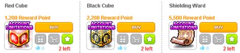 Maplestory Tally Reward Points