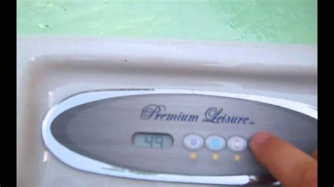 Leisure Bay Spas Control Panel