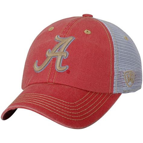 Men's Top of the World Crimson/Gray Alabama Crimson Tide Past Trucker ...