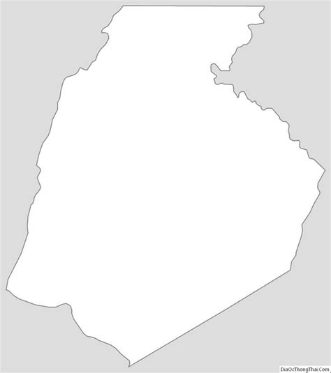 Outline Map of Frederick County, Maryland | County, Map, Maryland