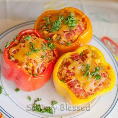 Quinoa Stuffed Peppers Recipe