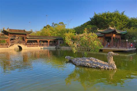 Lingnan Garden at Hong Kong Stock Photo - Image of design, chinese ...