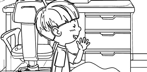 Speaking Cartoon Kids Coloring Page 37 - Wecoloringpage.com