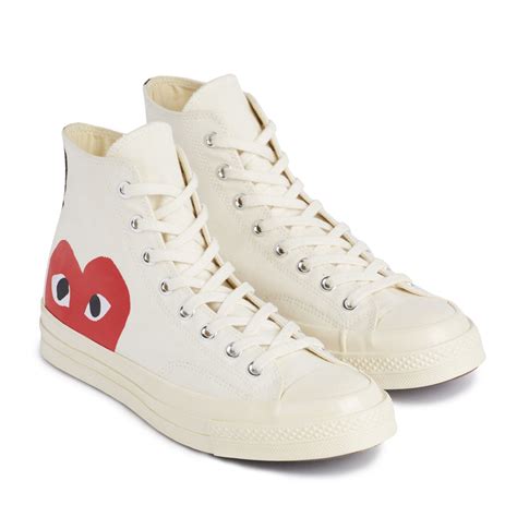 Converse Big Heart High Top (White) – COMME des GARÇONS Melbourne