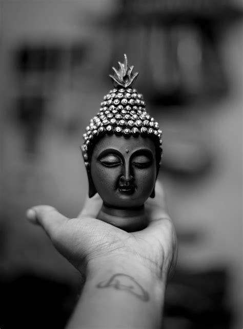 Free stock photo of 50mm, black and white, buddha