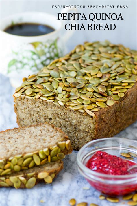 Pepita Quinoa Chia Bread - Queen of My Kitchen