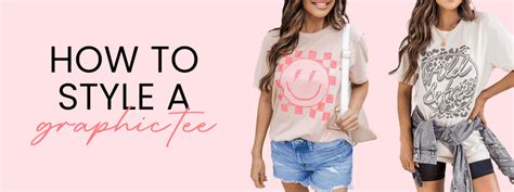 How to Style a Graphic Tee – Pink Lily