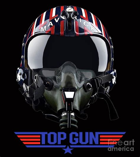 Top Gun, Maverick, Tom Cruise, Motorcycle Helmet By Thomas Pollart ...