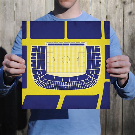 Estadio Alberto J. Armando Map Art by City Prints - The Map Shop