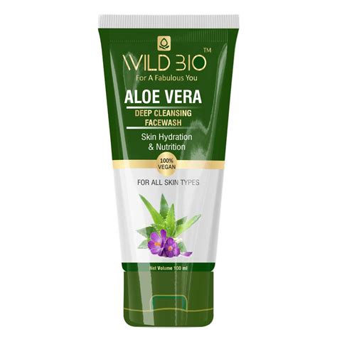 Aloe Vera Face Wash – WILD BIO