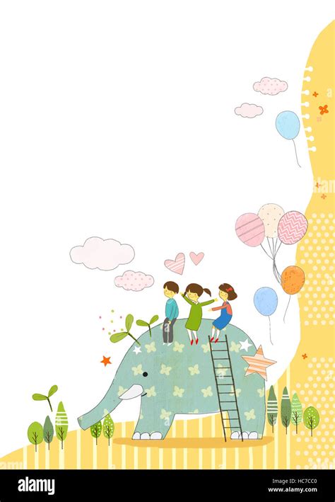 Background of Children's Day Stock Photo - Alamy