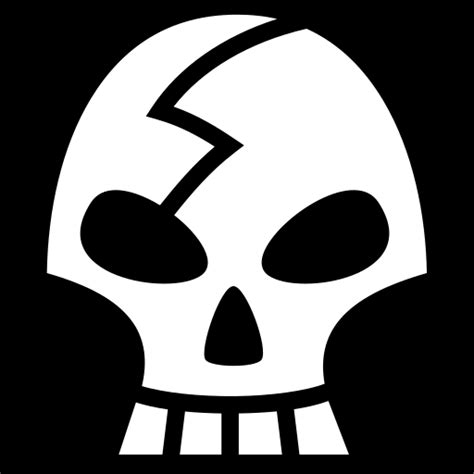 Harry potter skull icon | Game-icons.net