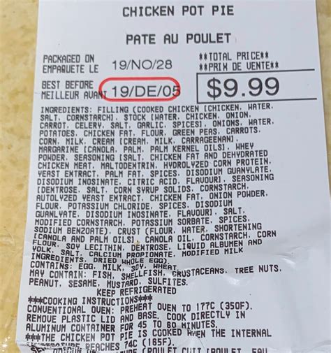 Costco Kirkland Signature Chicken Pot Pie Updated Review and Nutrition ...