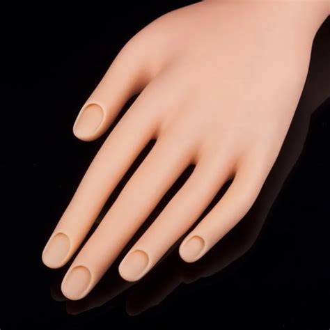 Nail Art Fake Hand Soft Hand Model For Nails - Buy Hand Model For Nails,Nail Art Fake Hand,Nail ...