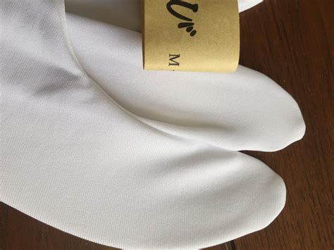 22-24cm White Size M Japanese TABI Socks for GETA ZORI・4 Pairs - JapanSilverCoin.com