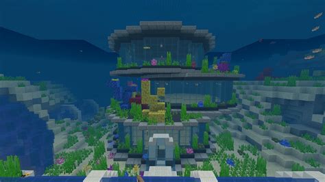 My Underwater Survival Minecraft House. : r/Minecraft