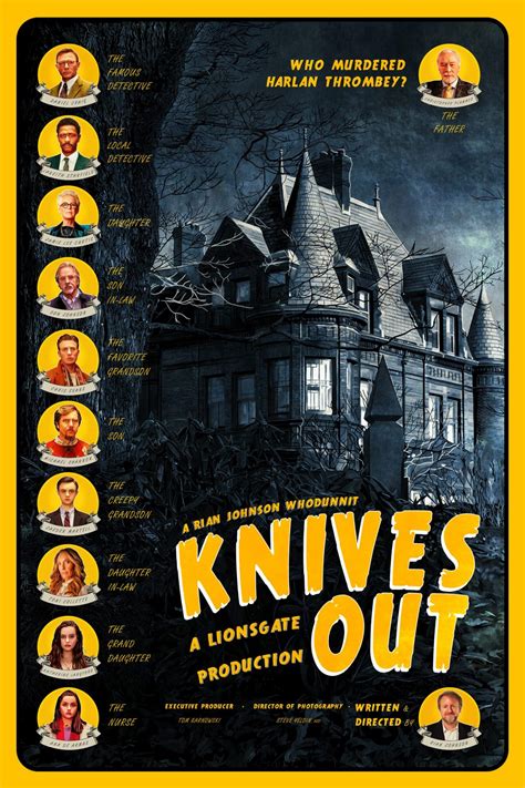 Knives Out Poster - Created by Dakota Randall