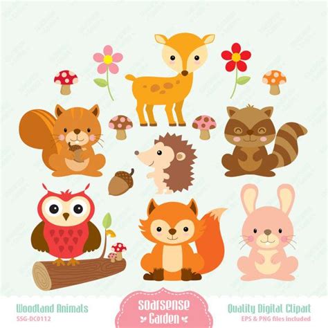 woodland critters clipart 20 free Cliparts | Download images on ...