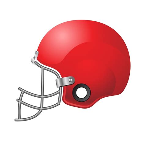 Premium Vector | Football helmet icon color vector illustration
