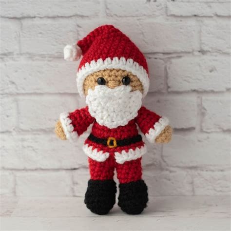 Crochet Santa Claus - Etsy