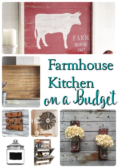 Ready to decorate your kitchen? You'll love these farmhouse kitchen decor accessories that won't ...