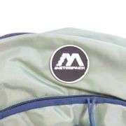 Assortment Of 2 Metropack Backpacks: Black With Green & Purple And Olive Green With Blue - Dutch ...