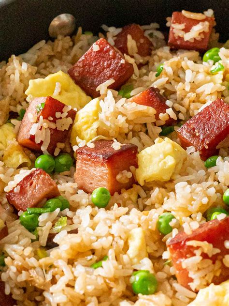 Easy Spam Fried Rice - Drive Me Hungry