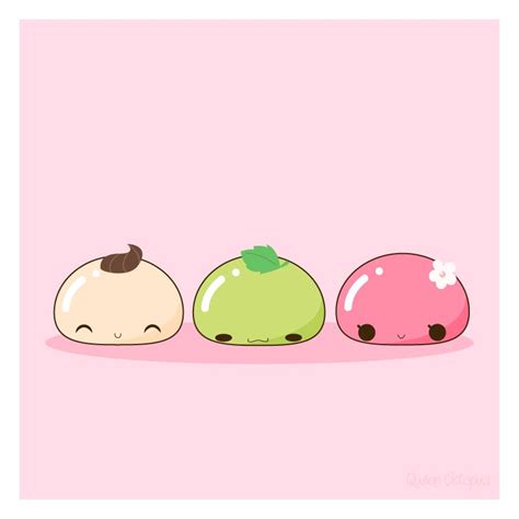 Cute Mochi Wallpaper : Cute Kawaii Mochi | goawall