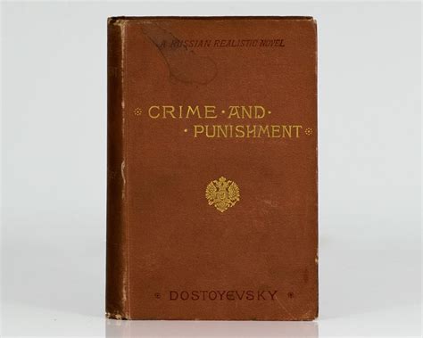 Crime and Punishment Dostoyvesky First Edition