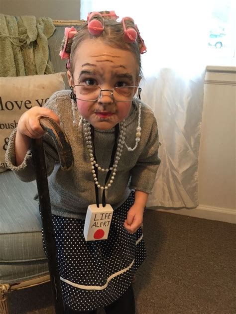 Pin by Susan Schreckengast on 100th day | Grandma costume, Old lady costume, Old lady makeup