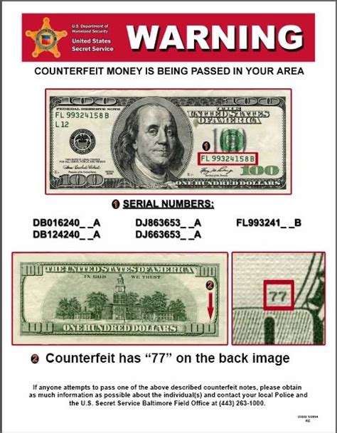 Counterfeit $100 Bills Circulating LexLeader