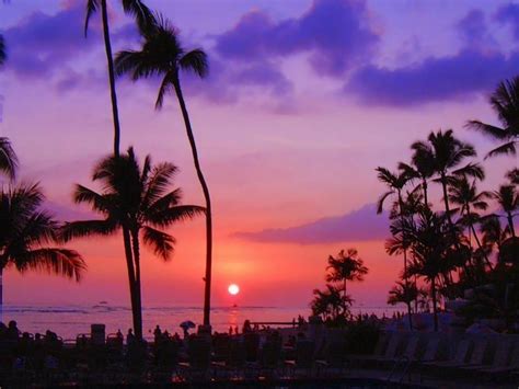 Hawaii Sunset | Beach Wallpaper