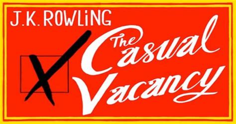 J.K. Rowling's 'Casual Vacancy' Becoming BBC TV Series