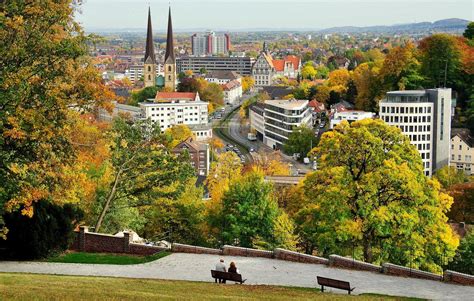 Stadtansicht vom Johannesberg! So schön ist Bielefeld! | Bielefeld, Amazing destinations, Germany