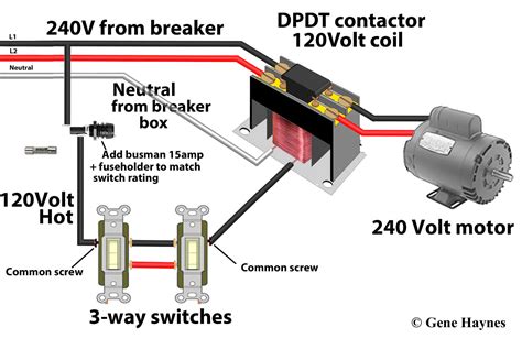 240 Volt Contactor Wiring Diagram