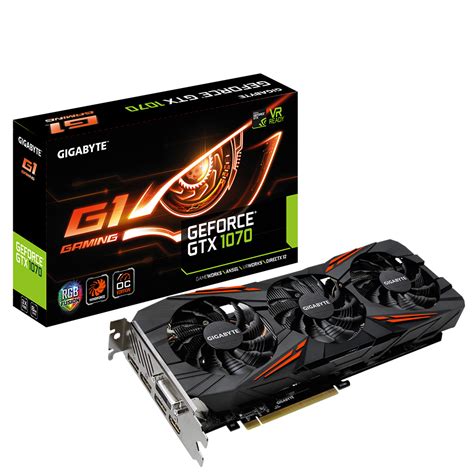 GeForce® GTX 1070 G1 Gaming 8G (rev. 2.0) Key Features | Graphics Card - GIGABYTE Croatia