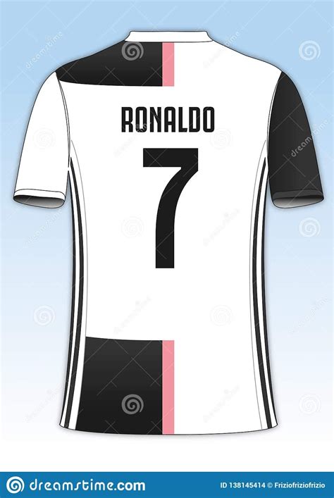 Cristiano Ronaldo Juventus Football Team Jersey Editorial Stock Image ...