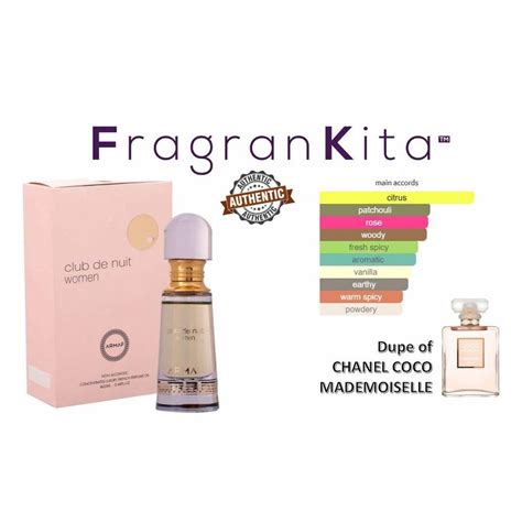 Armaf Club De Nuit Woman 20 ml CPO [dupe of Coco Mademoiselle]