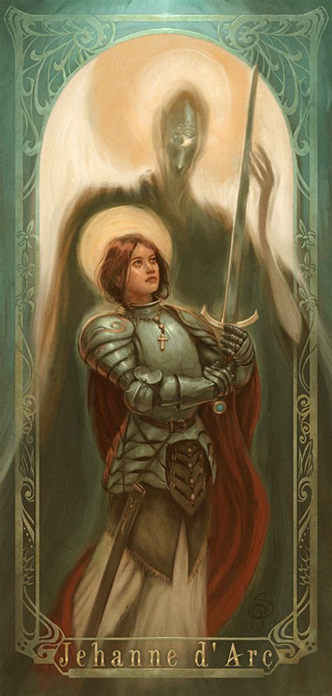 Joan Of Arc Painting at PaintingValley.com | Explore collection of Joan ...