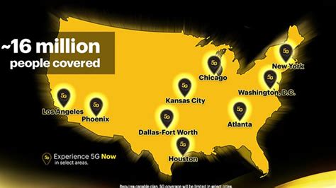 Sprint 5G network coverage map: which cities are covered? - PhoneArena