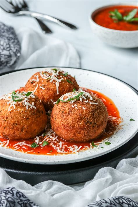 Arancini Italian Rice Balls - Marisa's Italian Kitchen