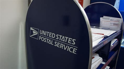 USPS logo on packaging display, APC in background | The Post… | Flickr