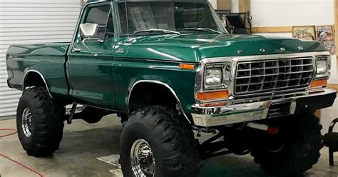 1979 Ford F150 4x4 Green | Ford Daily Trucks