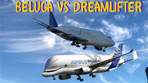 Boeing 747 Dreamlifter vs Airbus Beluga XL | Which is bigger? - YouTube | Boeing, Airbus, Boeing ...