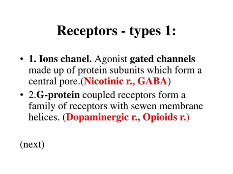 PPT - Drug-receptor interactions PowerPoint Presentation, free download - ID:3570388