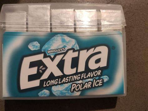 Extra Polar Ice Gum Ingredients