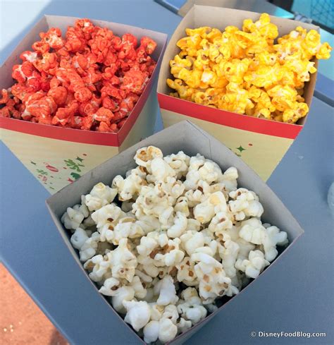 Review: Flavored Popcorn in Epcot | the disney food blog