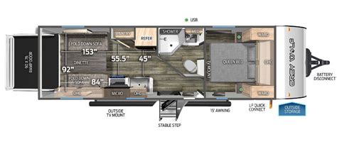 Grey Wolf Toy Hauler Floor Plans | Wow Blog