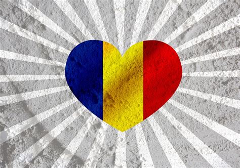 Love Romania Flag Sign Heart Symbol Free Stock Photo - Public Domain Pictures